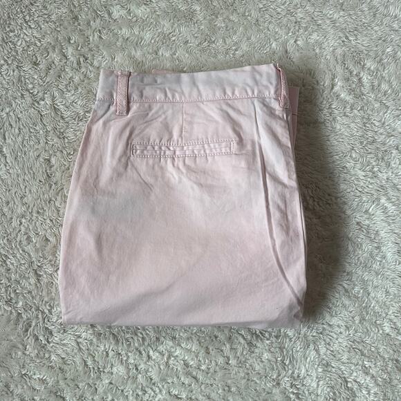 Yerse pale pink designer khaki pants, NWT size small or T1 - Picture 1 of 12